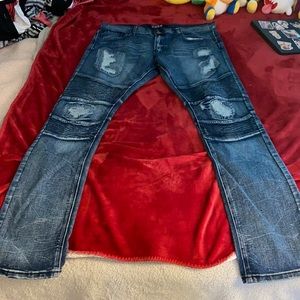 true luck blue jeans 36 x 34 good condition